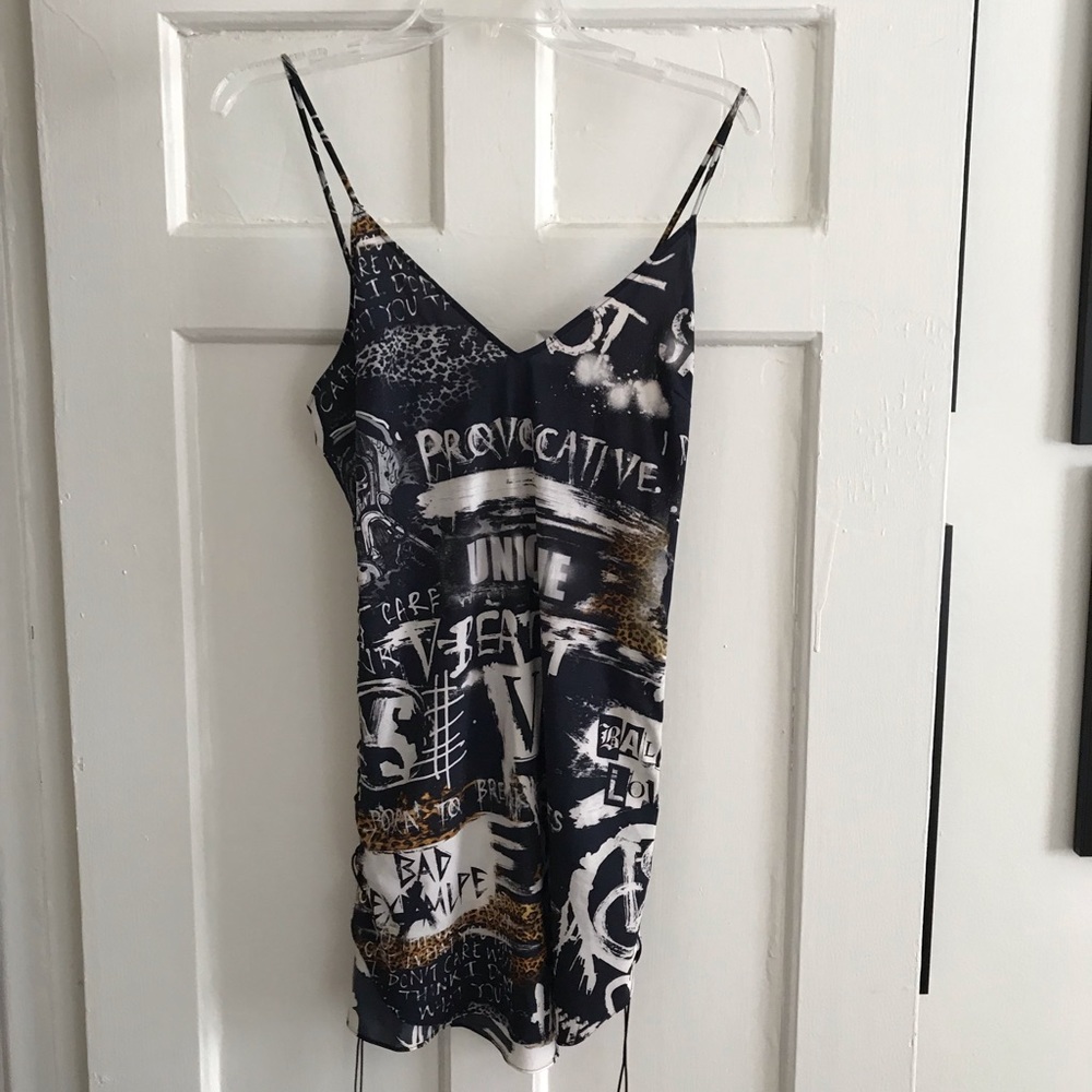 Balmain x VS slip dress